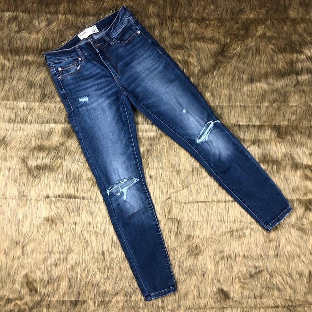 Garage Mid-Rise Skinny Jeans
